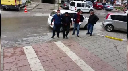 Tacizci yaşlı adam gözaltına alındı