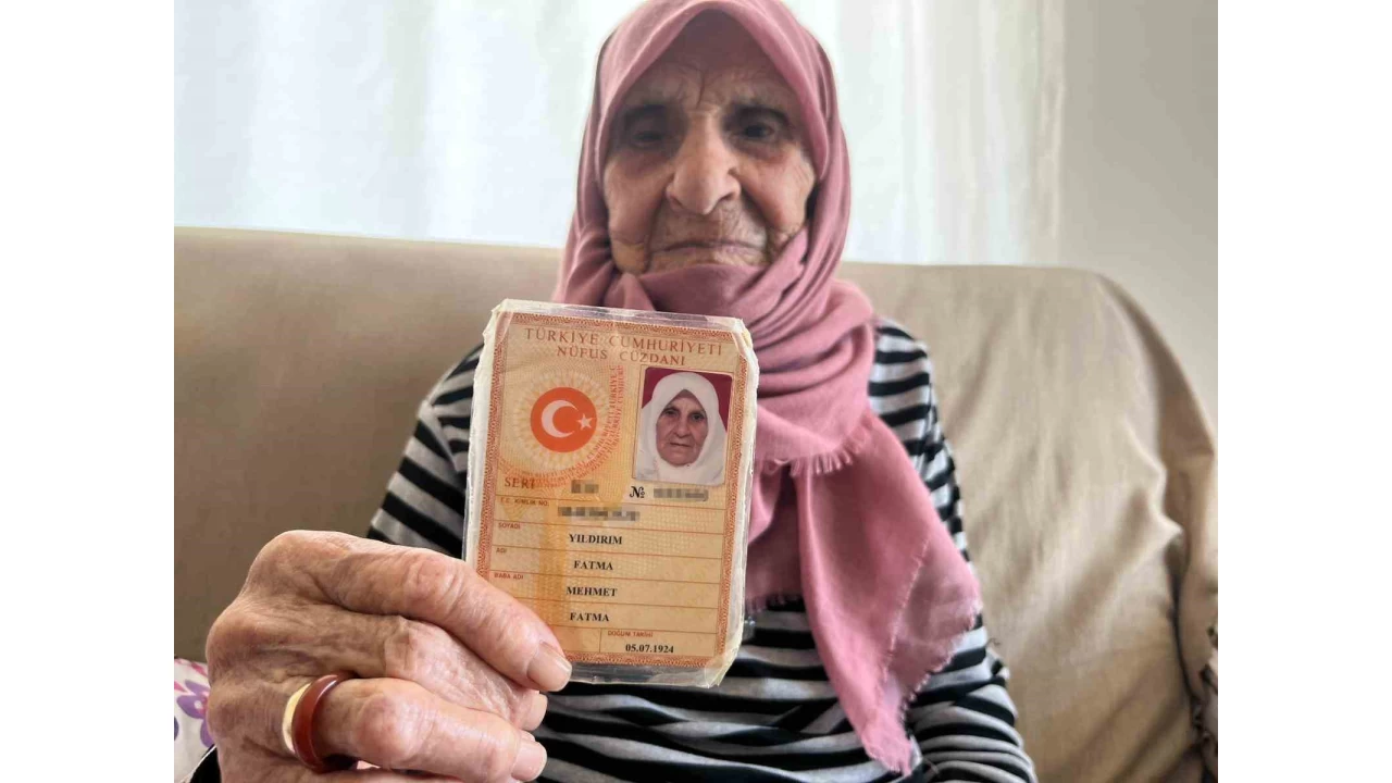 Tam 101 yaşında: Torunun torununu gördü