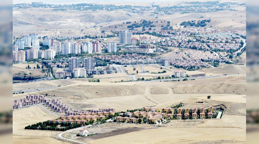 Tar�m arazileri bina doldu