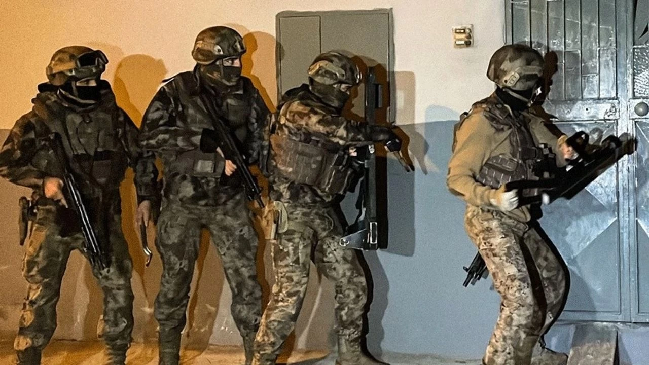 Ter�r �rg�t� DEA�'a y�nelik "Bozdo�an-46" operasyonlar�nda 31 ��pheli yakaland�