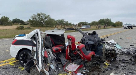 Texas'ta polisten kaçan otomobil kaza yaptı: 8 kişi öldü