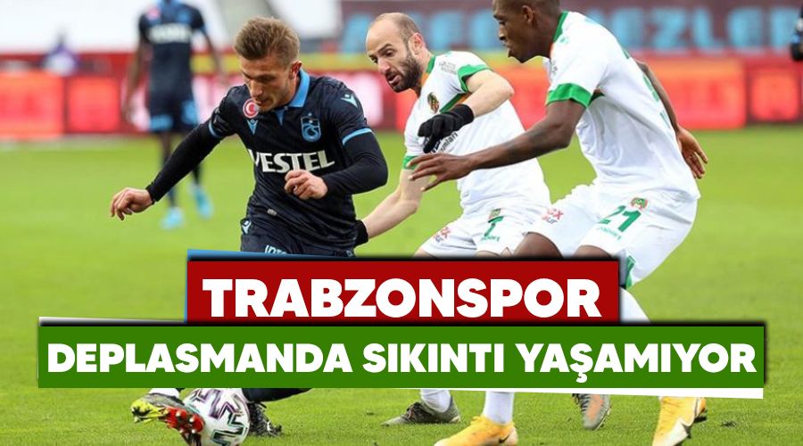 Trabzonspor deplasmanda sknt yaamyor