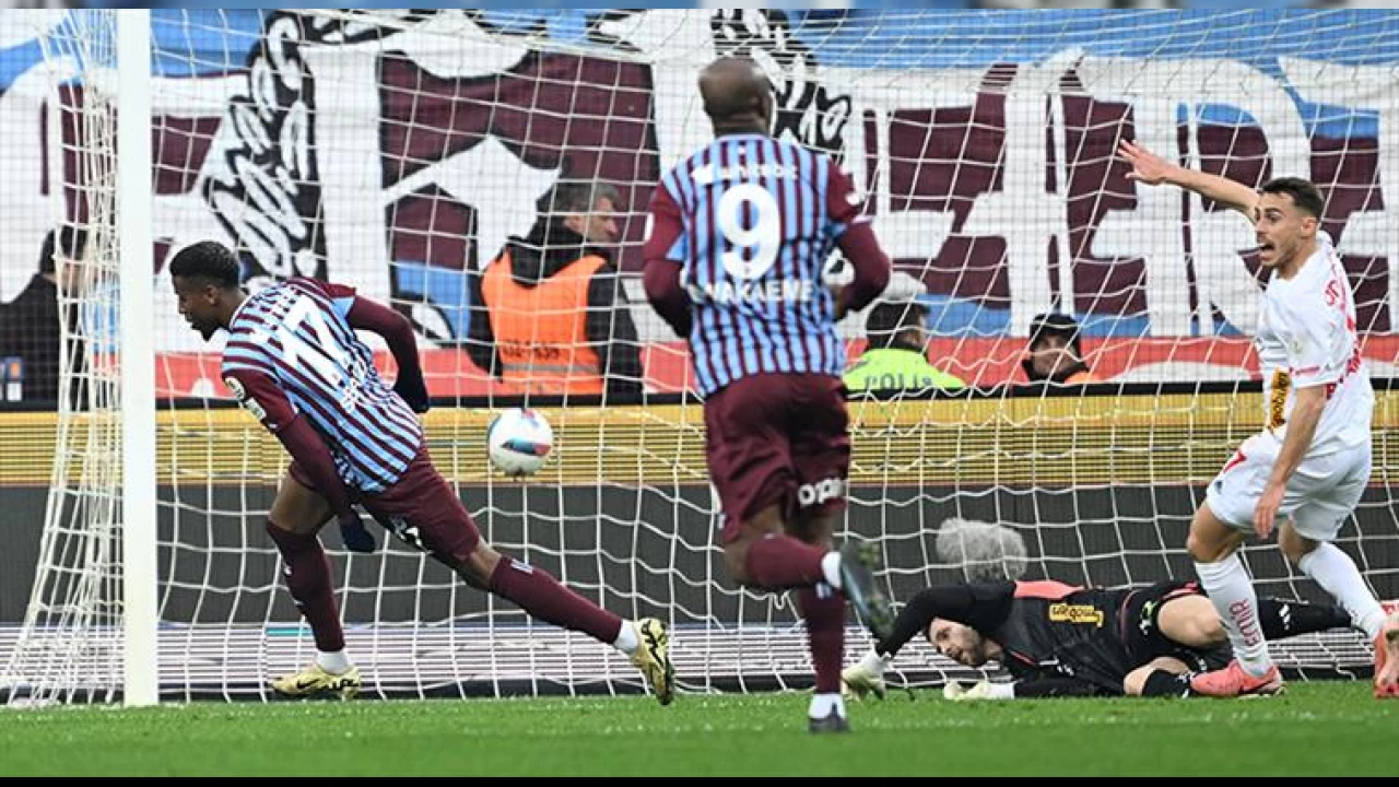 Trabzonspor farklı kazandı