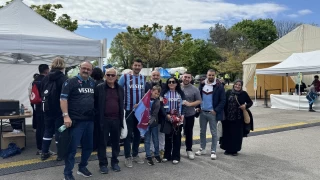 Trabzonsporlu taraftarlardan UEFA Genlik Ligi mana youn ilgi
