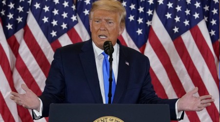 Trump: Seçimleri Anayasa Mahkemesi'ne taşıyacağım