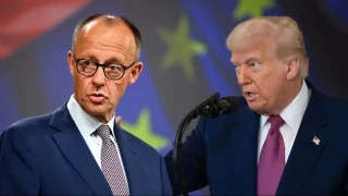 Trump'tan Merz'e: "Ne hakk�nda konu�tu�unu bilmiyor"