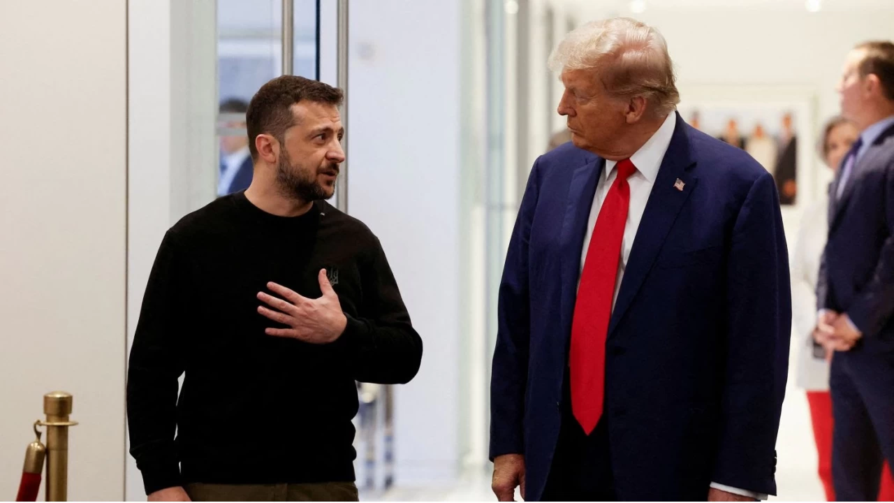 Trump'tan Zelenskiy'e görüşmelere neden davet edilmediği mesajı