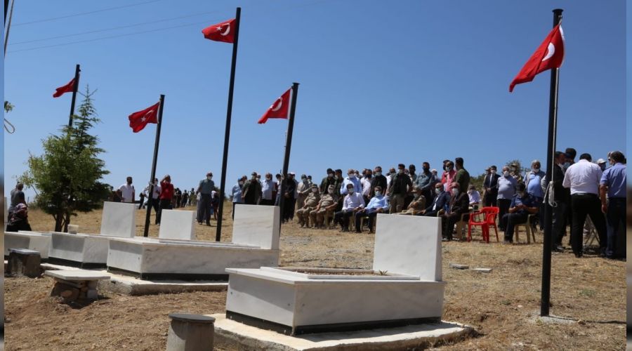 Tunceli'de Güneybaşı köyü şehitleri anıldı