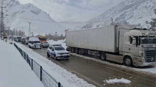 Tunceli'de kar yağışı hayatı olumsuz etkiliyor
