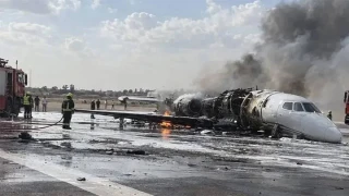 Türk jeti Libya’da alev aldı