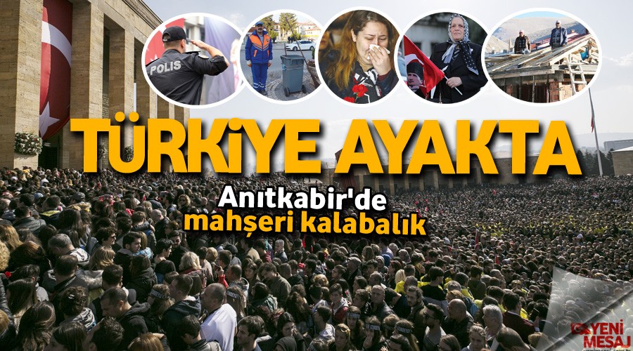 T�rkiye Ata's� i�in ayakta