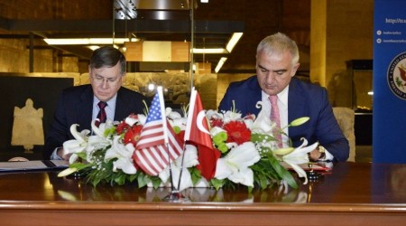 Türkiye ile ABD arasında arkeolojik eser mutabakatı imzalandı