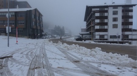 Uludağ beyaza büründü