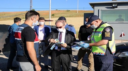 Vali trafiği denetledi