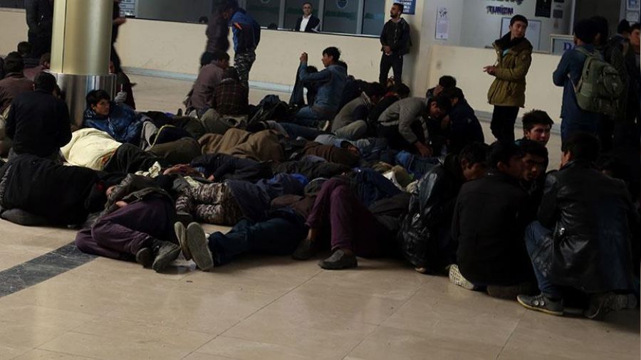 Van'da ku� u�mayan s�n�rlar�m�zdan giren 915 g��men yakaland�