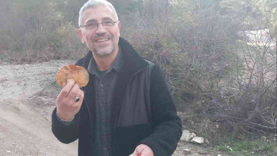 Vatandaşlar hafta sonunu dağlarda çıntar mantarı toplayarak geçirdi