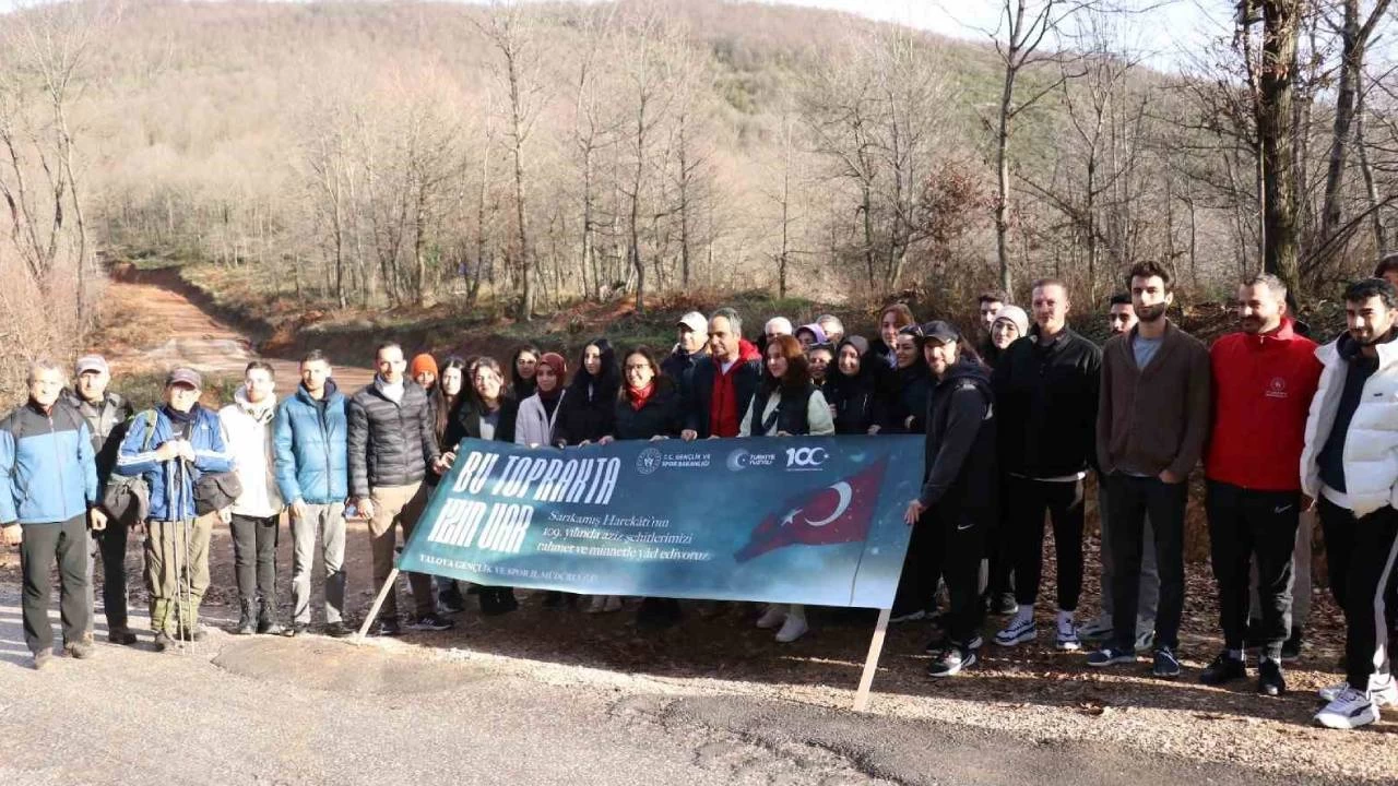 Yalova'dan 'Sar�kam��'a selam' y�r�y���