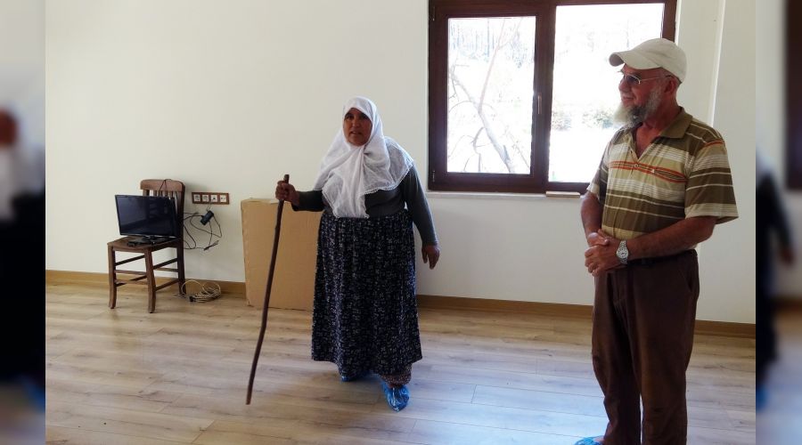 Yeni evlerine kavu�uyorlar
