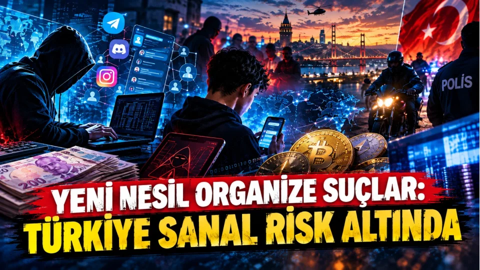 Yeni nesil organize suçlar artıyor: Türkiye sanal risk altında