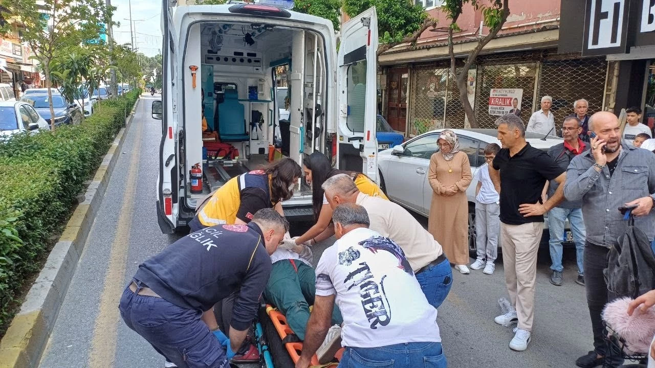 Yol ortasında inmeye çalıştı, kazaya sebep oldu: 1 yaralı