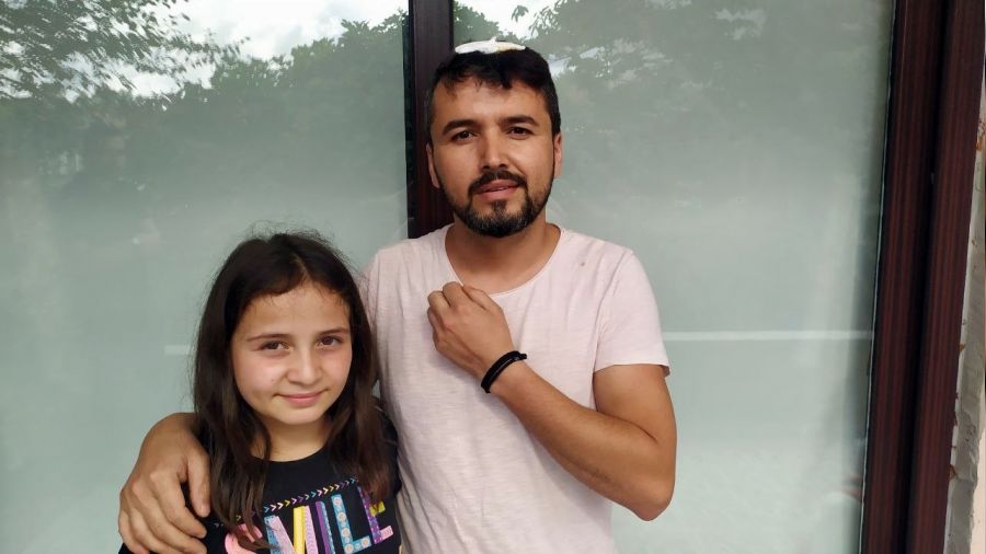 Yorgun mermi isabet etti