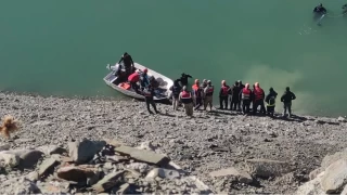 Zernek Barajı'na araç uçtu: 2 ölü