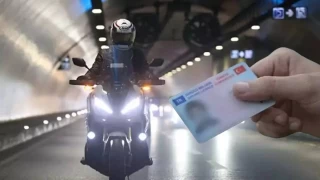 125 cc'ye kadar olan motosikletler B sınıfı ehliyetle kullanılabilecek