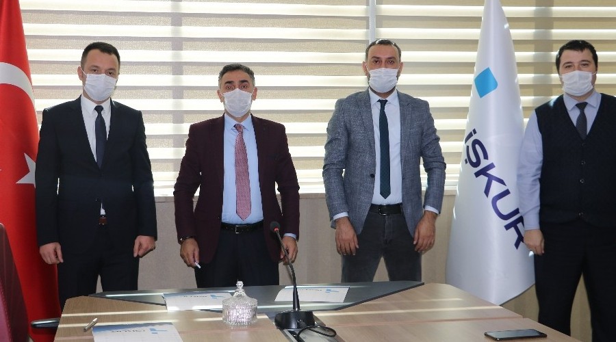 300 kişinin iş sahibi olacağı kursun protokolü imzalandı