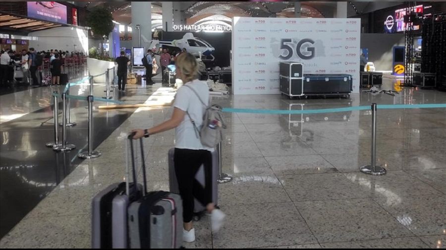 5G teknolojisi ilk kez �stanbul Havaliman�'nda test edilecek
