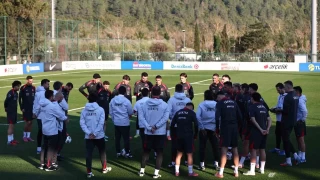 A Milli Futbol Takımı, İspanya maçı hazırlıklarına başladı