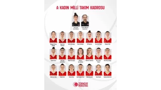 A Milli Kadn Basketbol Takm'nn kamp kadrosu belli oldu