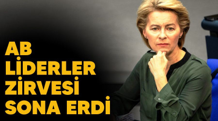 AB Liderler Zirvesi sona erdi