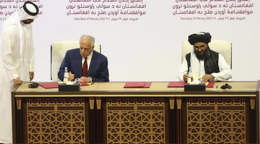 ABD ile Taliban Katar'da anlat