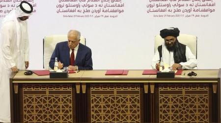 ABD ile Taliban Katar'da anlat