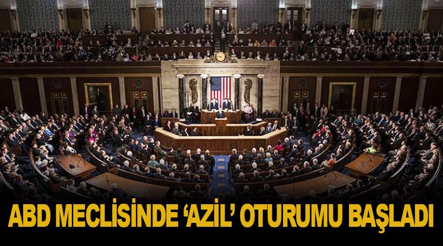 ABD Meclisinde 'azil' oturumu başladı