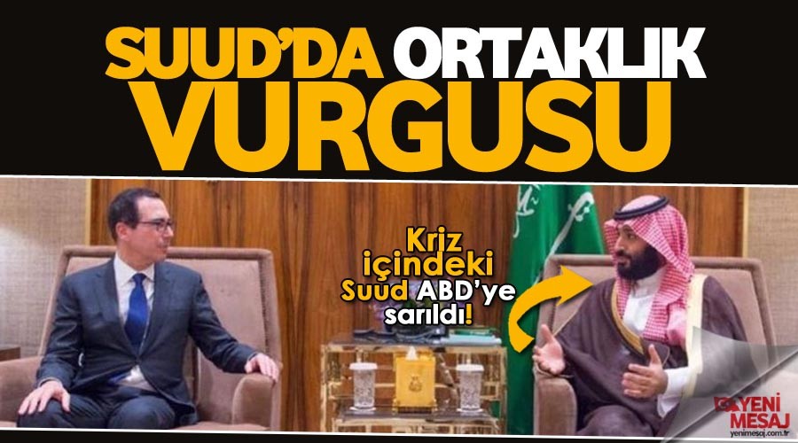 ABD ve Suud'tan 'ortakl�k' vurgusu 