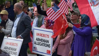 Trklerden Washington'da protesto