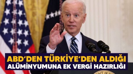 ABD'den Trkiye'den ald alminyumuna ek vergi hazrl