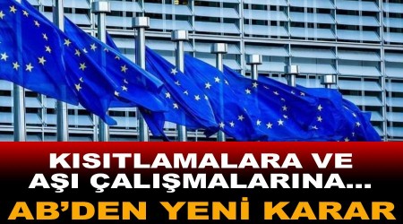 AB'den kstlamalara ve a almalarna devam karar