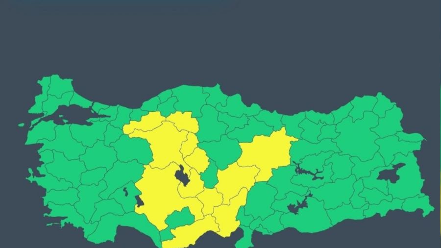 AFAD'dan kuvvetli ya��� uyar�s�