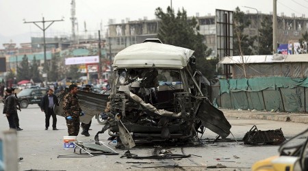 Afganistan'da atekesin ilk gnnde 4 ayr patlama