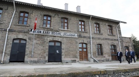 Afyonkarahisar'ın ilk tren istasyonunun görev tanımı değişiyor