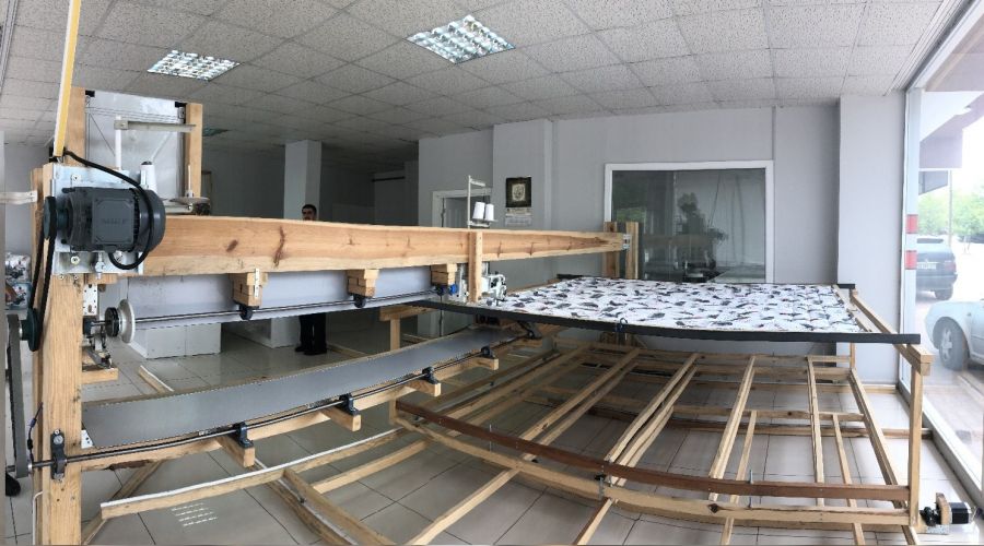Ah�aptan dikim makinesi �retti