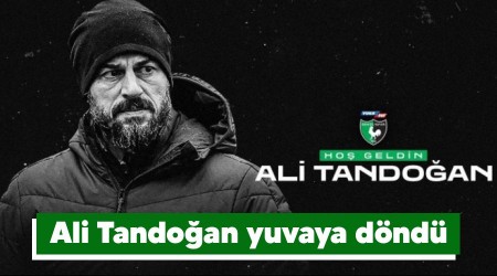 Ali Tandoğan yuvaya döndü