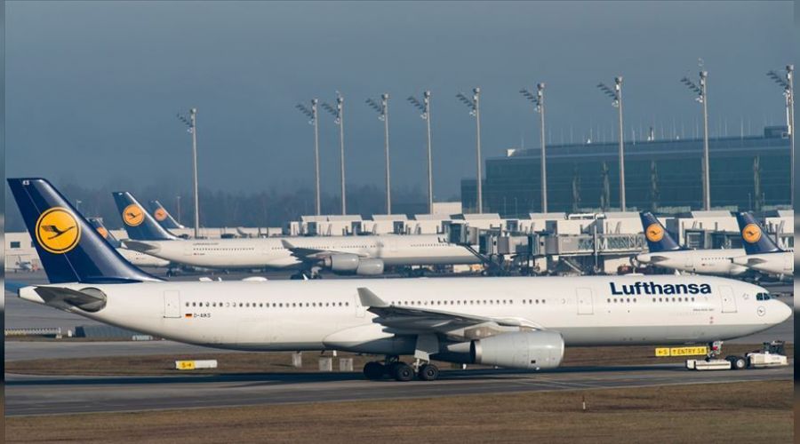Alman Lufthansa ağır yaralı