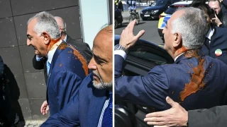 Almanya'da Pehlevi'ye sald�r�