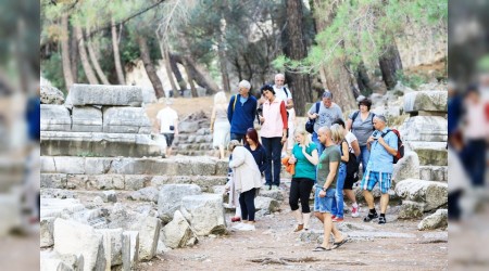 Antalya, 8 ayda 10 milyonu geçti
