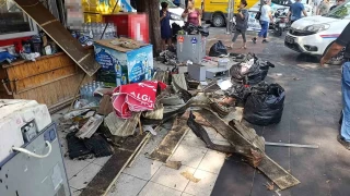 Antalya'da yanan bfede ciddi hasar olutu