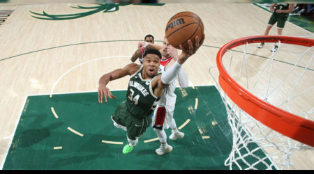 Antetokounmpo'nun rekoru Bucks'a kazandrd