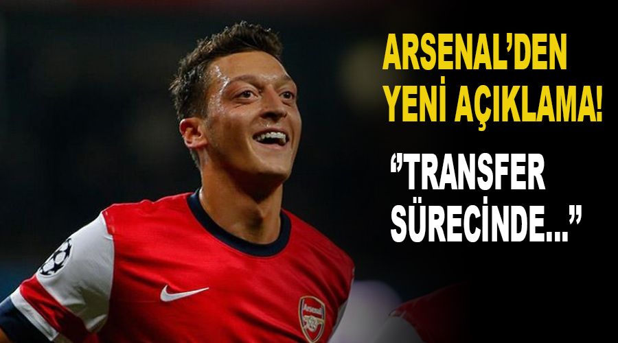 Arsenal'den yeni aklama! "Transfer srecinde..."
